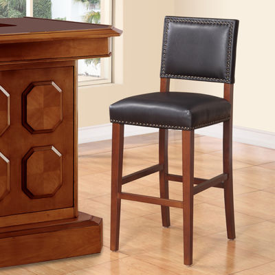 Archer Upholstered Barstool with Back