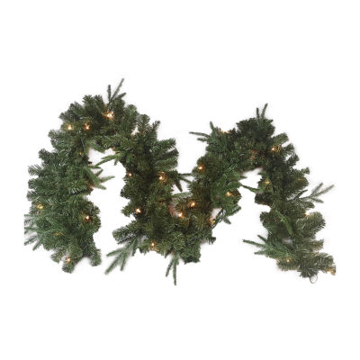 Kurt Adler Sierra Green Christmas Garland