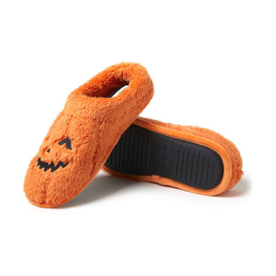 Dearfoams Jack O Lantern Unisex Adult Clog Slippers