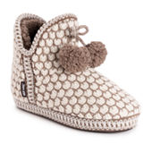 Dearfoams Kimber Womens Bootie Slippers