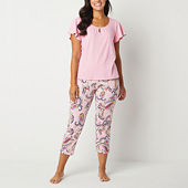 Juicy By Juicy Couture Womens Pajama + Robe Sets 3-pc. Long Sleeve, Color:  Black - JCPenney