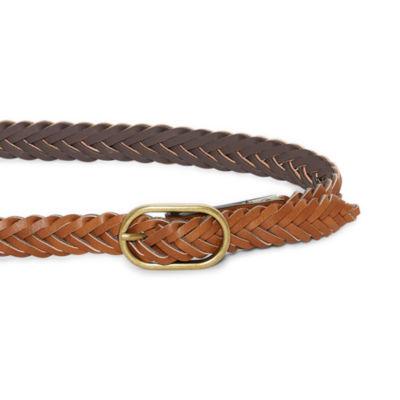 a.n.a Braided Skinny Womens Belt