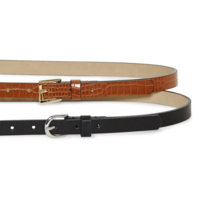 Liz Claiborne Plus 2-pc. Womens Belt