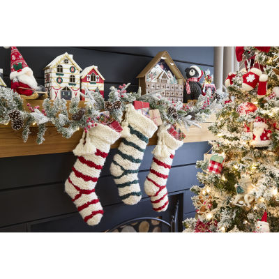 North Pole Trading Co. Village Advent Lighted Christmas Tabletop Decor