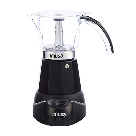 IMUSA Moka Espresso 6-Cup Coffee Maker, One Size, Black