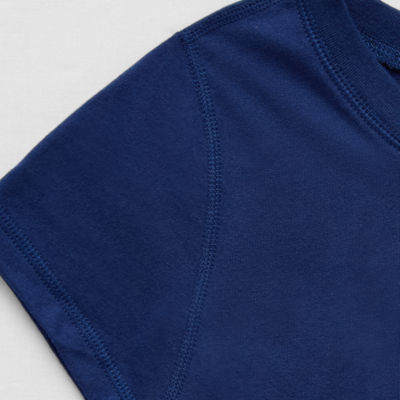 Thereabouts Little & Big Kid Girls Sensory Friendly Round Neck Short Sleeve Adaptive Regular Fit Graphic T-Shirt