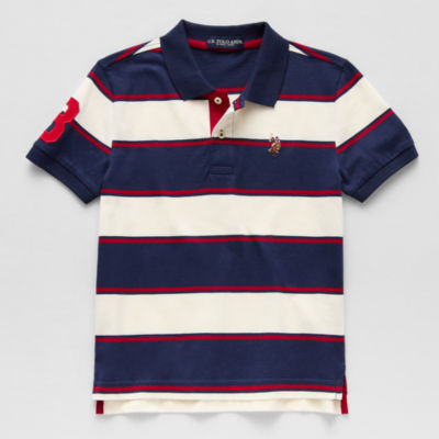 U.S. Polo Assn. Little & Big Boys Embroidered Short Sleeve Shirt