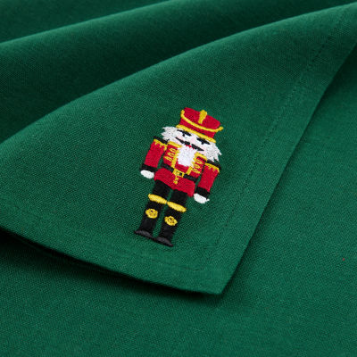 Elrene Home Fashions Holiday Embroidered 4-pc. Napkins