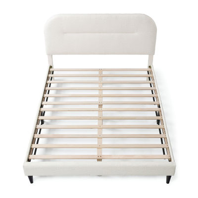 Lumi Upholstered Panel Queen Bed
