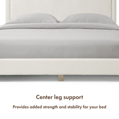 Lumi Nailhead Queen Bed