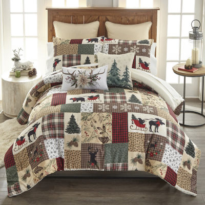 Your Lifestyle By Donna Sharp \Ndashing 3-pc. Midweight Easy Care Comforter Set