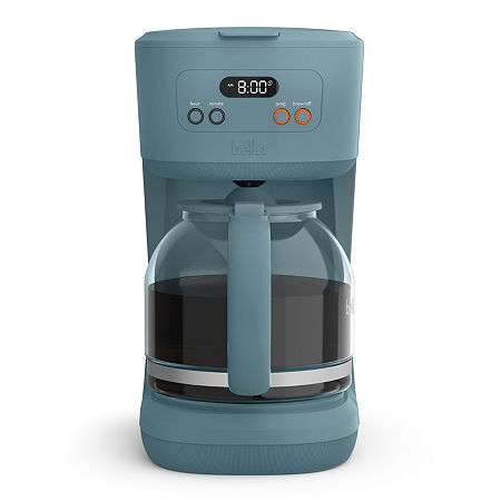 Bella 12-cup Programmable Coffee Maker In Blue