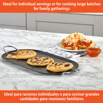 IMUSA Steel 17" Oval Comal Griddle