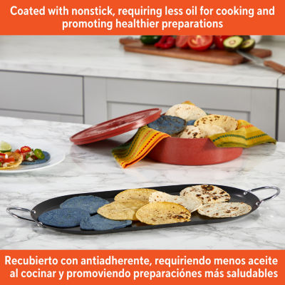 IMUSA Steel 17" Oval Comal Griddle