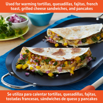 IMUSA Steel 17" Oval Comal Griddle