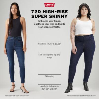 Levi's® Womens 720™ High Rise Super Skinny Jean