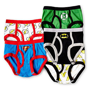 Sonic the Hedgehog Little Boys & Big Boys Underwear, 5 Pack Boxer Briefs