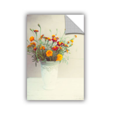 Brushtone Flowers Classical Vase Removable Wall Decal