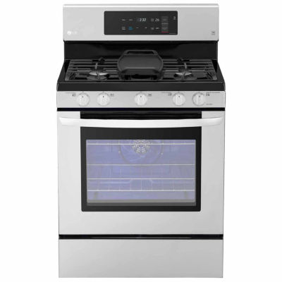 LG 5.4 cu. ft. Capacity Gas Single Oven Range with EvenJet™ Fan Convection and EasyClean® Technology