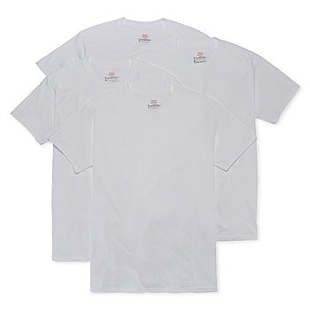 Hanes Men's 2 Pack FreshIQ Tagless Crewneck T-Shirts