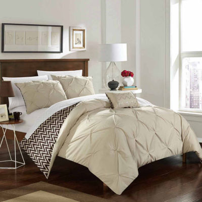 Chic Home Jacky Midweight Reversible Comforter Set