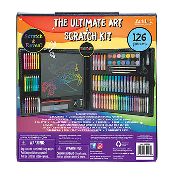 Art 101 Usa Kids Art Set 30126MB, Color: Rainbow - JCPenney