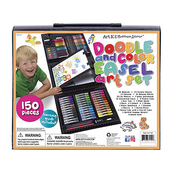 Art 101 Budding Artist Kit, Coloring Set, 138 Pieces, for Child and Adult, Size: Large