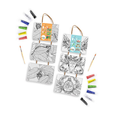 Art 101 Gallery Hanging Canvas Wall Art Set Including Two Designs With