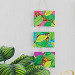 Art 101 Gallery Hanging Canvas Wall Art Set Including Two Designs With Acrylic Paint