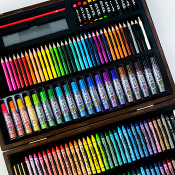 Art 101 Budding Artist Pop-Up Easel 150 Piece Doodle and Color Art Set  31150MB, Color: Rainbow - JCPenney