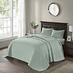 Madison Park Mansfield Oversized Antimicrobial Treated 3pc Bedspread Set
