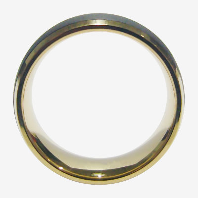 Mens 8MM Genuine Tungsten Wedding Band