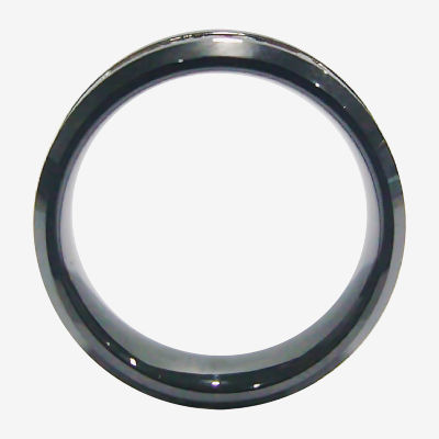 Men's 1/7 CT.T.W. Natural Diamond Two-Tone Wedding Band