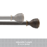 Kenney Designer Collection™  Mila 3/4 IN Adjustable Curtain Rod