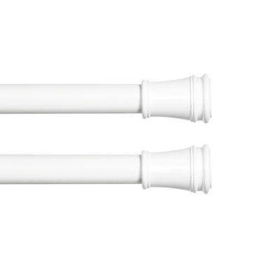 Kenney Easy Install Collection™ Fast Fit™ No Tools Rogers 2-Pack 5/8 IN Tension Curtain Rod