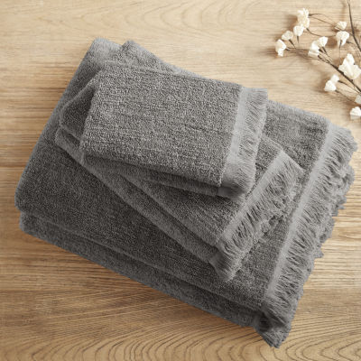 INK+IVY Dobby Slub 6-pc. Bath Towel Set