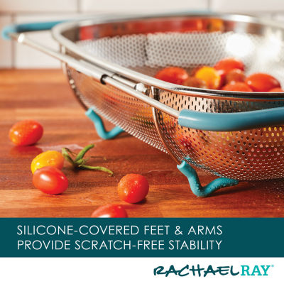 Rachael Ray Over the Sink Colander with Handles