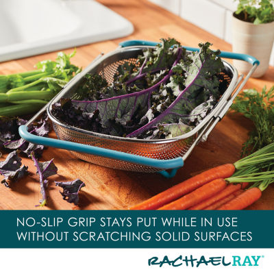 Rachael Ray Over the Sink Colander with Handles
