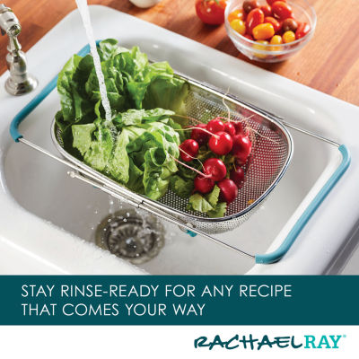 Rachael Ray Over the Sink Colander with Handles