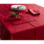Homewear Holiday Red Jacquard Tablecloth