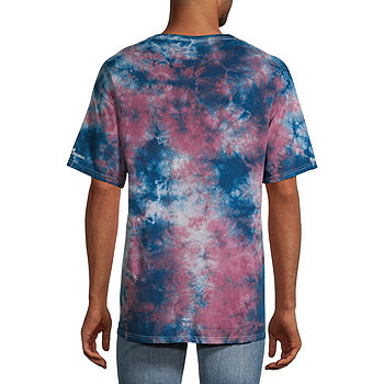 Men's Colorado Rockies Cream Hardball Tie-Dye T- Shirt
