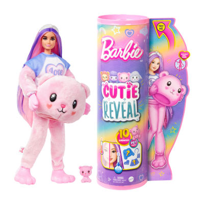 Barbie Pop Reveal Fruit Series Grape Fizz Doll, 8 Surprises Include Pet,  Slime, Scent & Color Change 