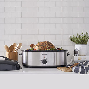 Cooks 1.5 Quart Slow Cooker 22360/22360C, Color: Football - JCPenney