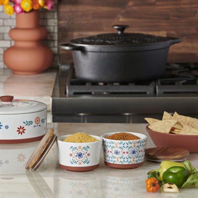 Mesa Mia Chapala 2-pc. Stoneware Spice Holder