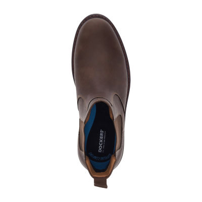 Dockers Mens Durham Flat Heel Chelsea Boots