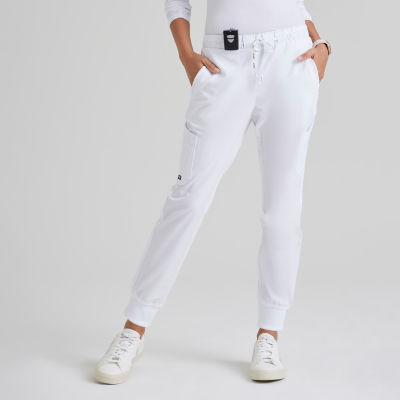 Grey's Anatomy™ by Barco Classic Grp534 Kira 5-Pocket Mid-Rise Jogger Womens Plus Tall Moisture Wicking Scrub Pants