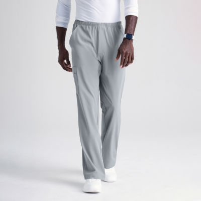 Structured Poplin Drawstring Cargo Pant in White –