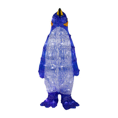 18'' Lighted Commercial Grade Acrylic Penguin Christmas Outdoor Decoration