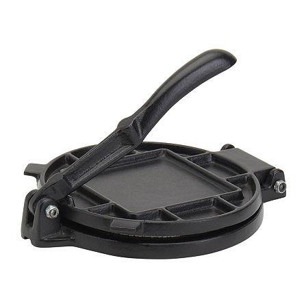 Infuse Cast Iron 7.25 Tortilla Press, One Size, Black