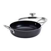 Cuisinart Chef's Classic Non-Stick Hard Anodized Saute Pan with Helper  Handle & Cover - 086279007209